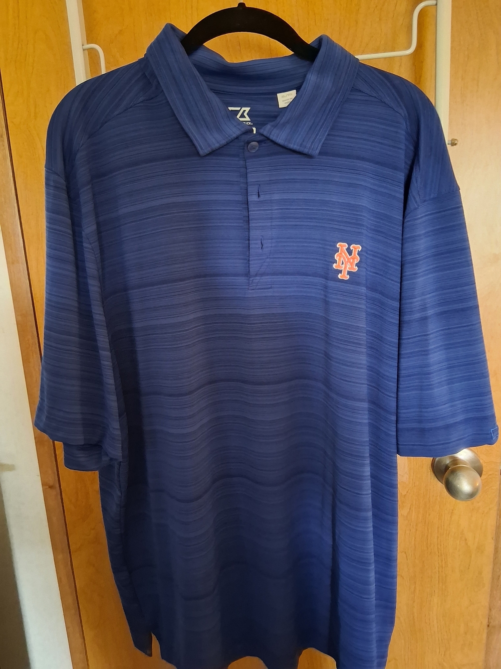 Cutter & Buck Men's Royal Blue New York Mets Polo